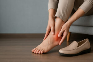 Leia mais sobre o artigo Síndrome do Túnel do Tarso: Compreenda e Encontre Alívio com Soluções Confortáveis