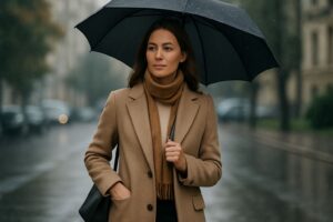 Leia mais sobre o artigo Estilo Impecável: Looks Femininos para Arrasar no Frio e na Chuva