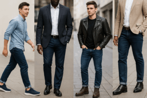 Leia mais sobre o artigo Como combinar jeans com calçados masculinos sem gastar muito (e arrasar no estilo)