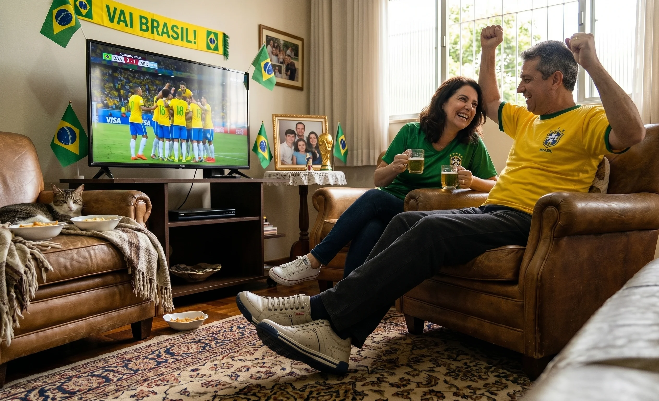 No momento, você está visualizando Calçados confortáveis para assistir aos jogos